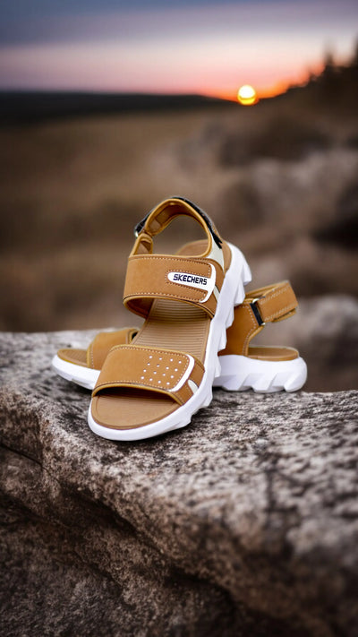 Sketcher Sandal For Men Mustard